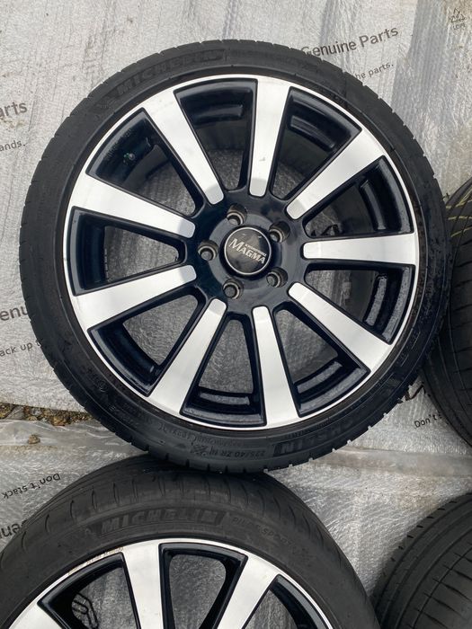 Felgi Aluminiowe VW AUDI Skoda 5x112 ET42 8x18” Czarne POLERKA idealne