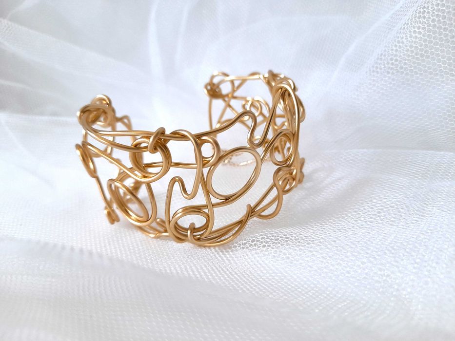Bracelete artística de cerimónia