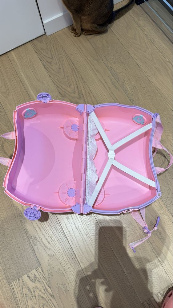Валіза дитяча Trunki рожева. Детский розовый чемодан Trunki