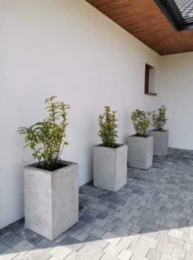 Donica betonowa z betonu architektonicznego różne wymiary
