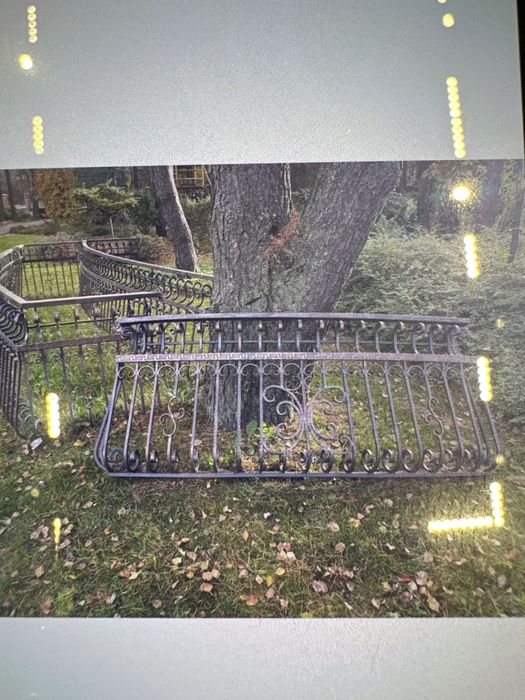 Balustrada metalowa kuta