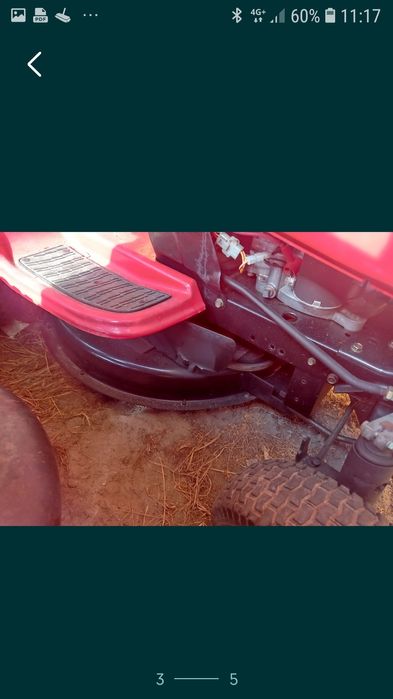 Kosiarka mtd dwa noże