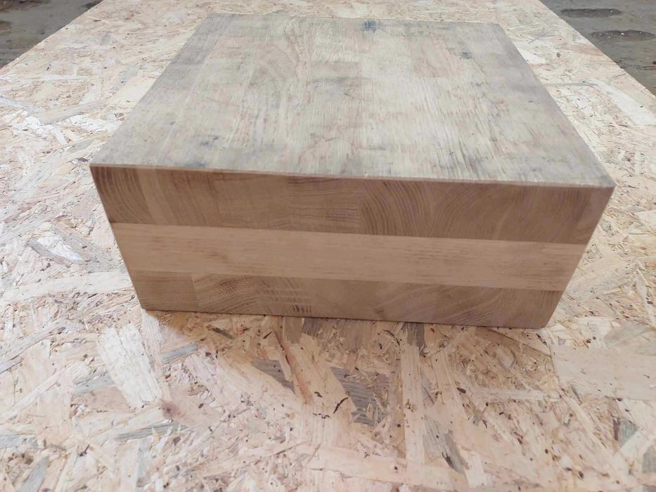 Kloc do mięsa nowy wymiary 300 x 300 x125 mm masarski dom