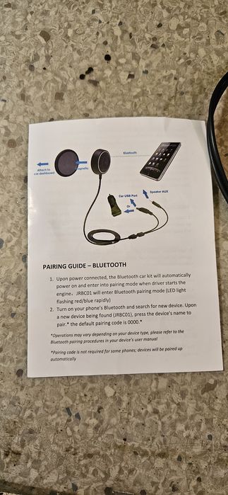 Zestaw Bluetooth - Mini-Jack do Auta, Do Wieży