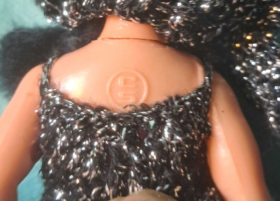 Stara włoska lalka firmy CS z lat 70-tych