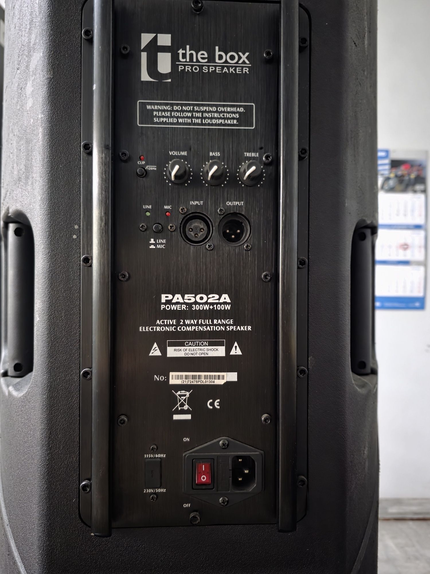 Kolumny Aktywne dużej mocy The Box PA 502A