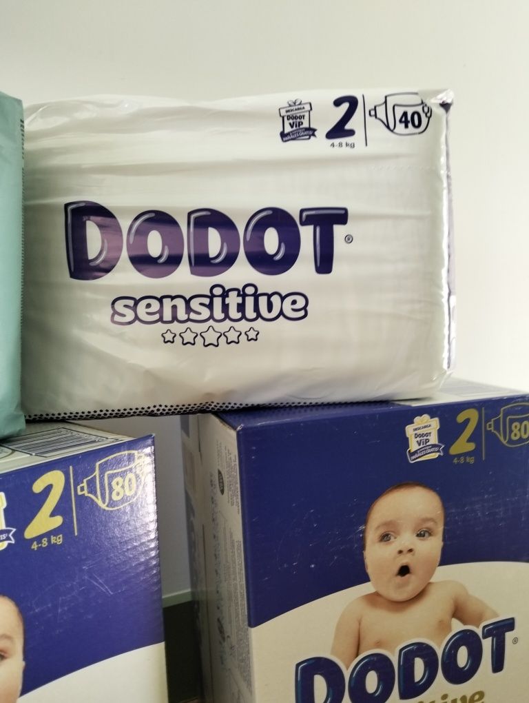 Fraldas Dodot Sensitiv Tam 2