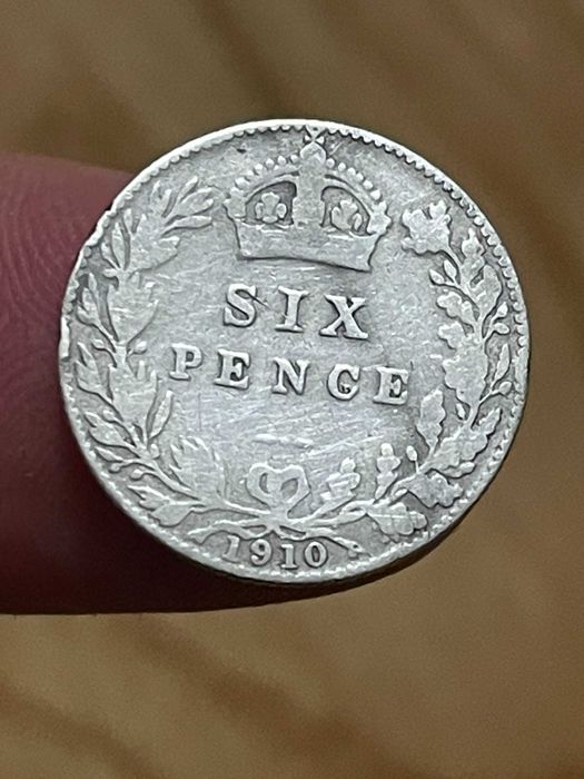 moeda em prata 1910  Eduardo VII