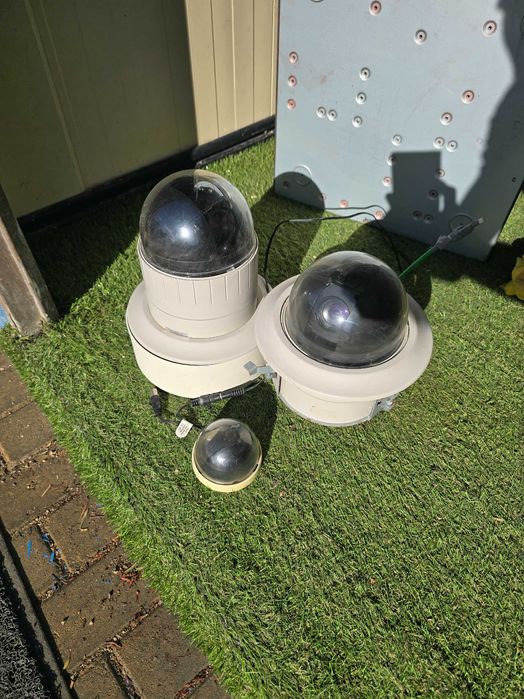 Sistema completo de videovigilância analógico