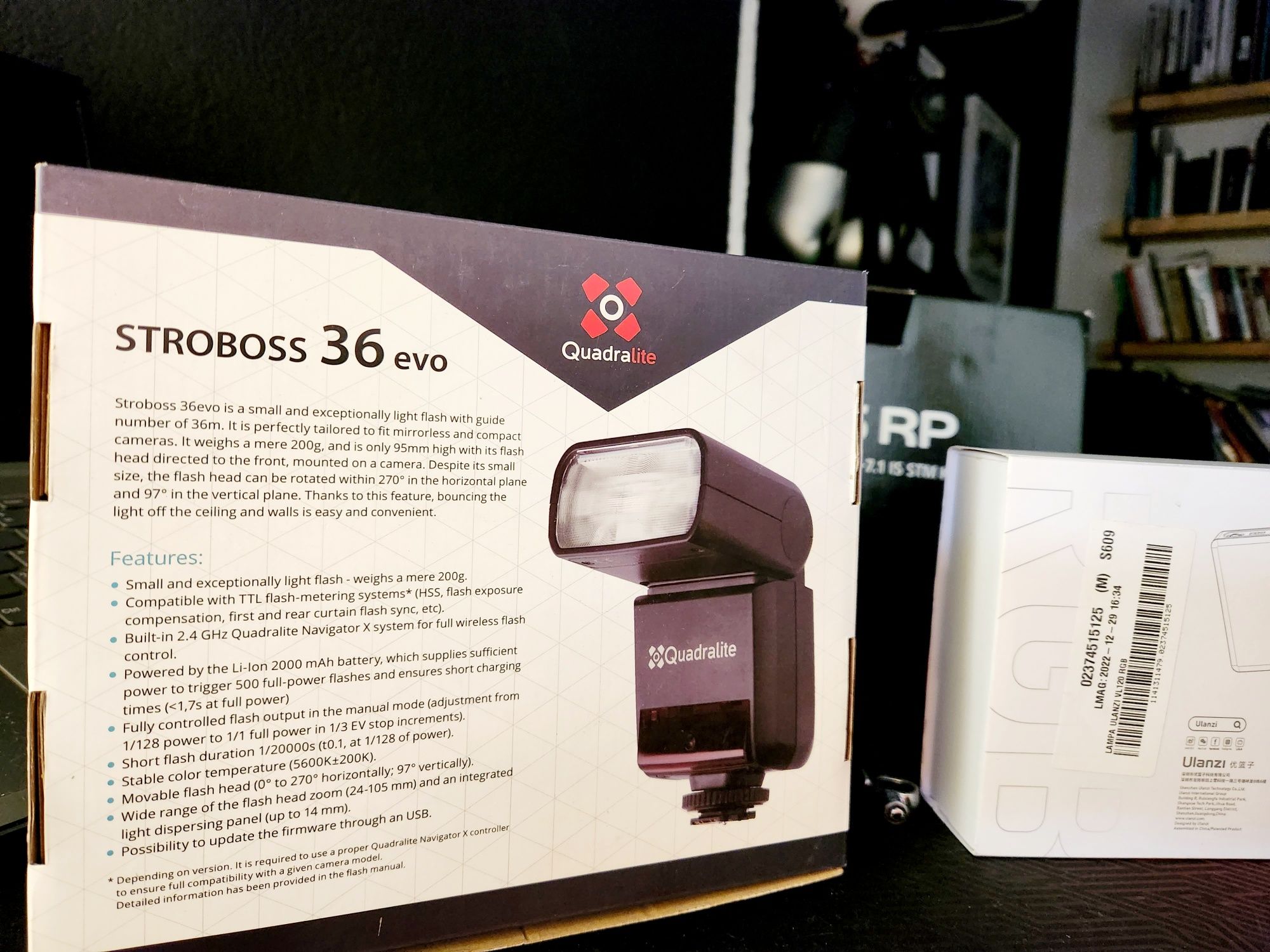 Aparat Canon Eos R  PEŁNA KLATKA bezlusterkowiec Lampa statyw obiektyw