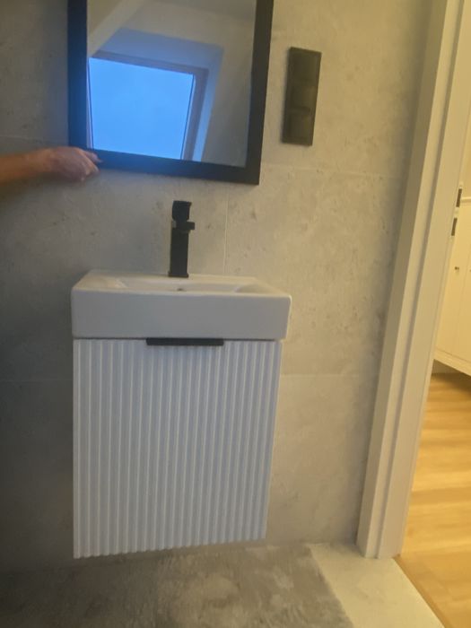 Umywalka + szafka + bateria + lustro OKAZJA