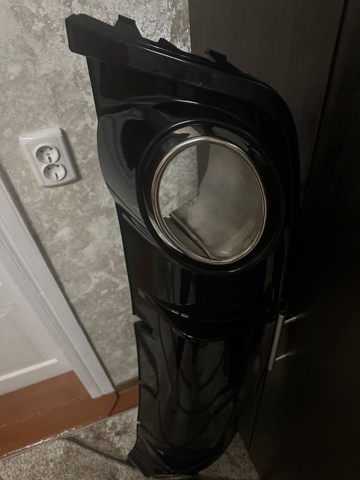 Диффузор Audi з насадками RS Black обичний бампер.А4В8{В8.5} 11-15 рік