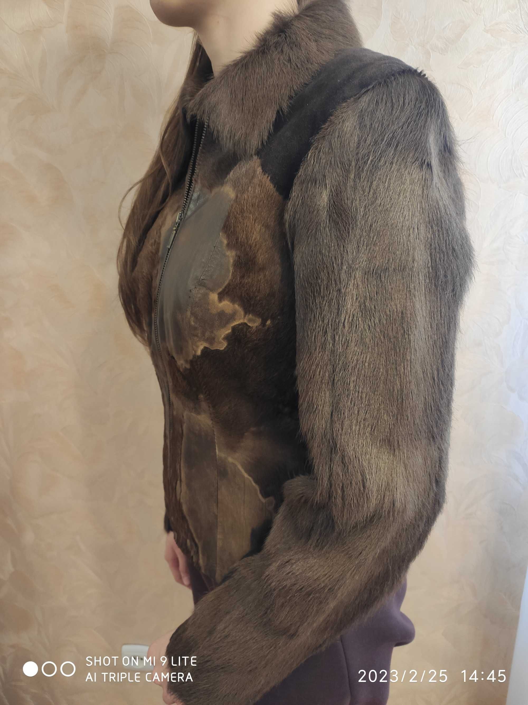 Куртка женская кожаная