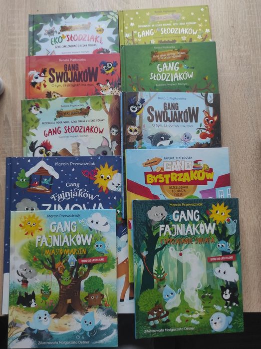 Książki gang biedronka