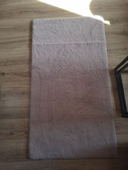 Dywan pudrowy roz miekki