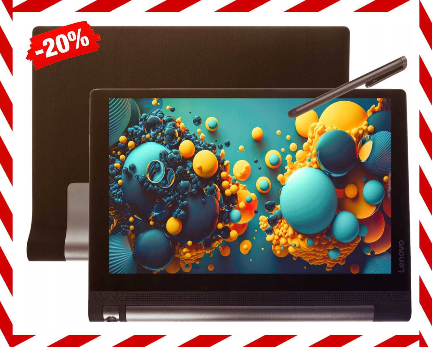 Nowoczesny Tablet Lenovo Yoga Tab 3 16GB 10.1" IPS *WYPRZEDAŻ*