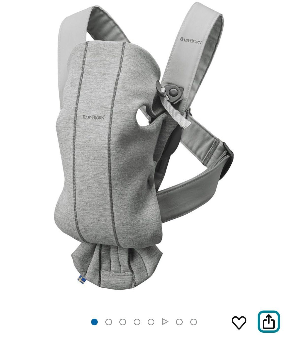 Mochila porta bebés Cinza Babybjörn
