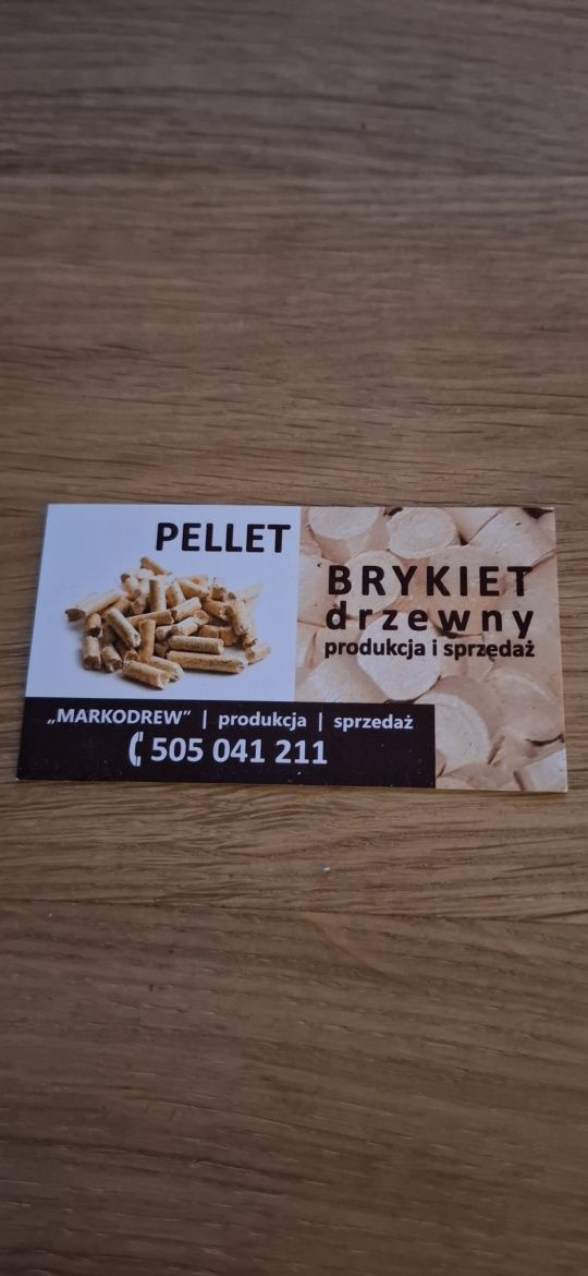 Pellet, A1 pelet A2 ,brykiet drzewny, transport GRATIS