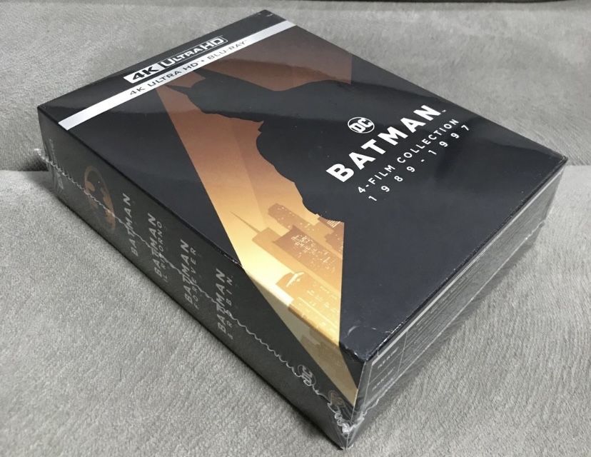 4K UHD BATMAN 4-Film Collection (8x Blu-ray)