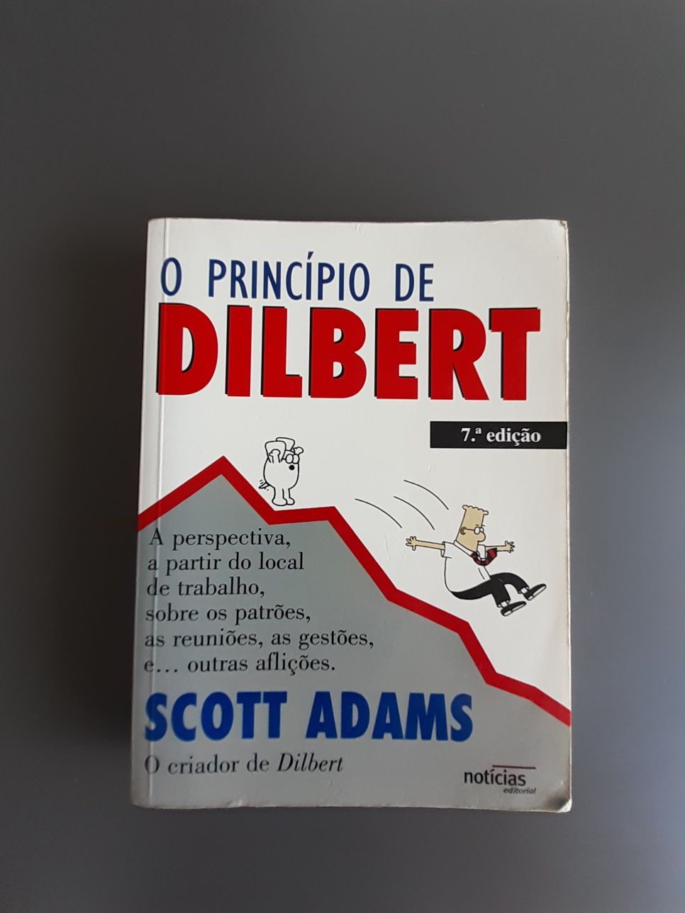 Livro "O Princípio de Dilbert" de Scott Adams