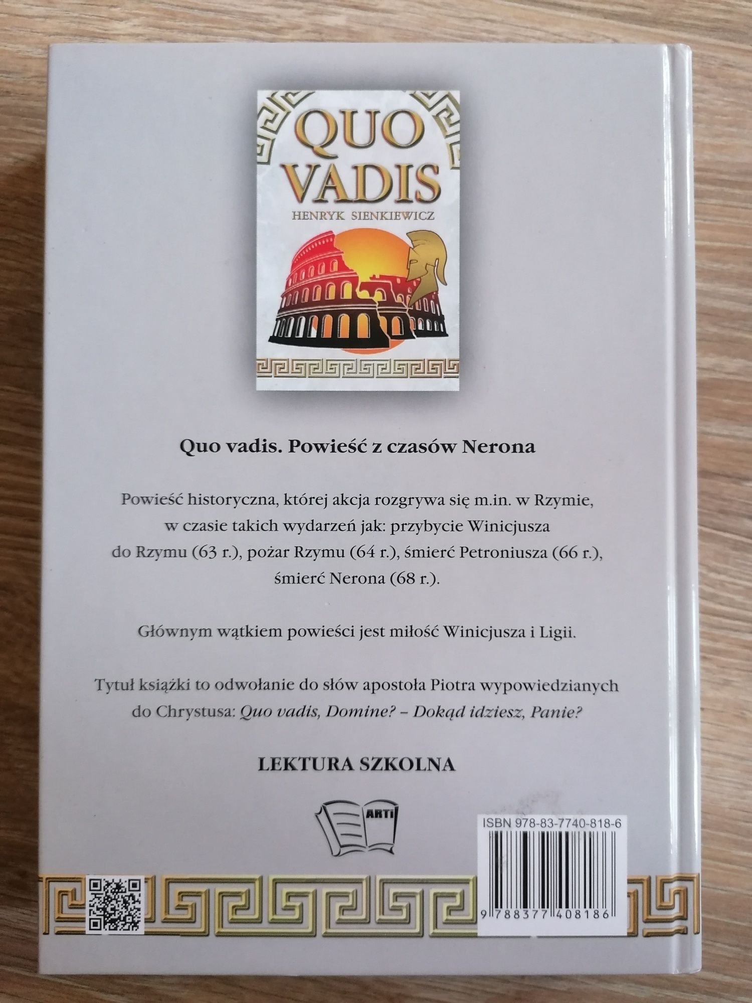 Quo Vadis Henryk Sienkiewicz