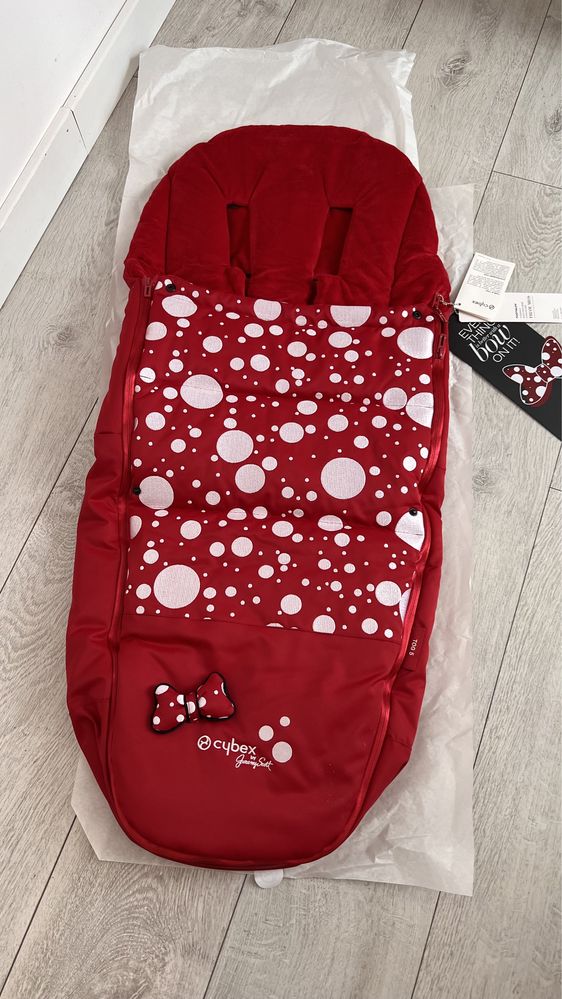 Cybex Priam 4.0  Petticoat red set 2in1