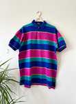 Koszulka Polo Ralph Lauren paski vintage r. XL