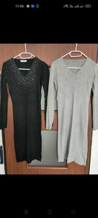 Sukienki szara i czarna L/XL
