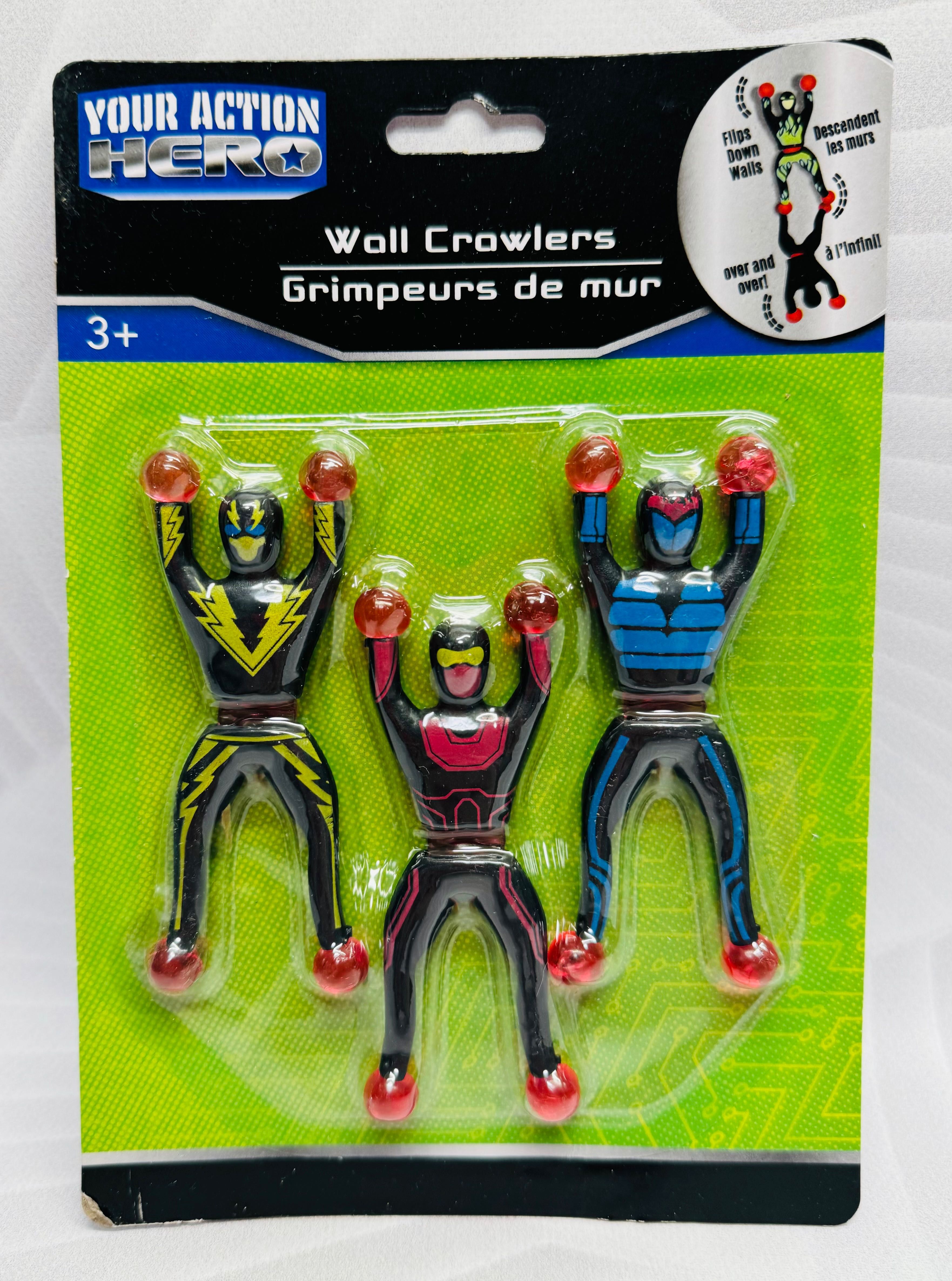 Фігурки Нінзя сповзають по стіні Ninja Wall Crawlers