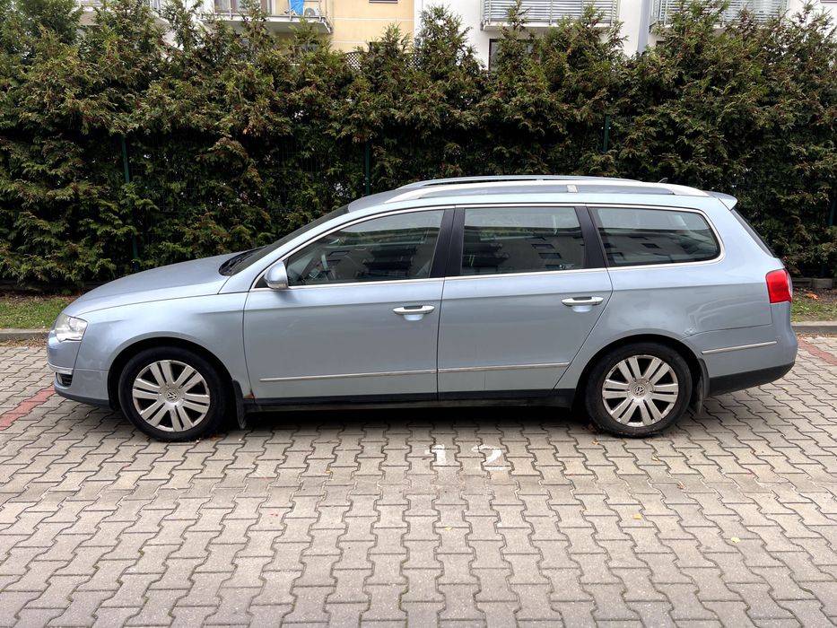 VOLKSWAGEN PASSAT B6 2.0 TDI z uszkodzonym silnikiem