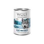 1x800g Wolf of Wilderness Blue River puszka ryba karma mokra dla psa