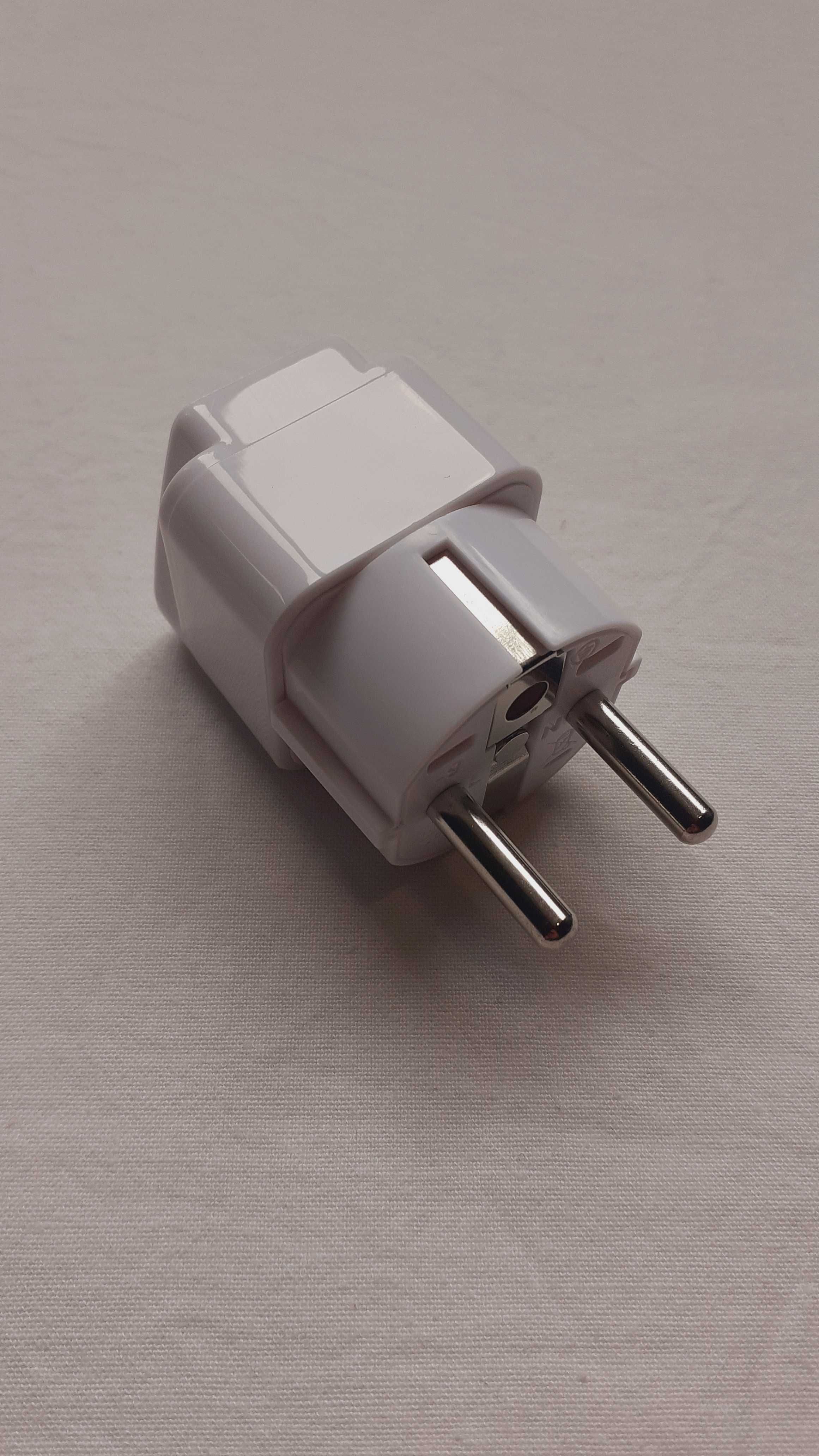 Adaptador De Tomada US/China Para Tomada EU Europeia