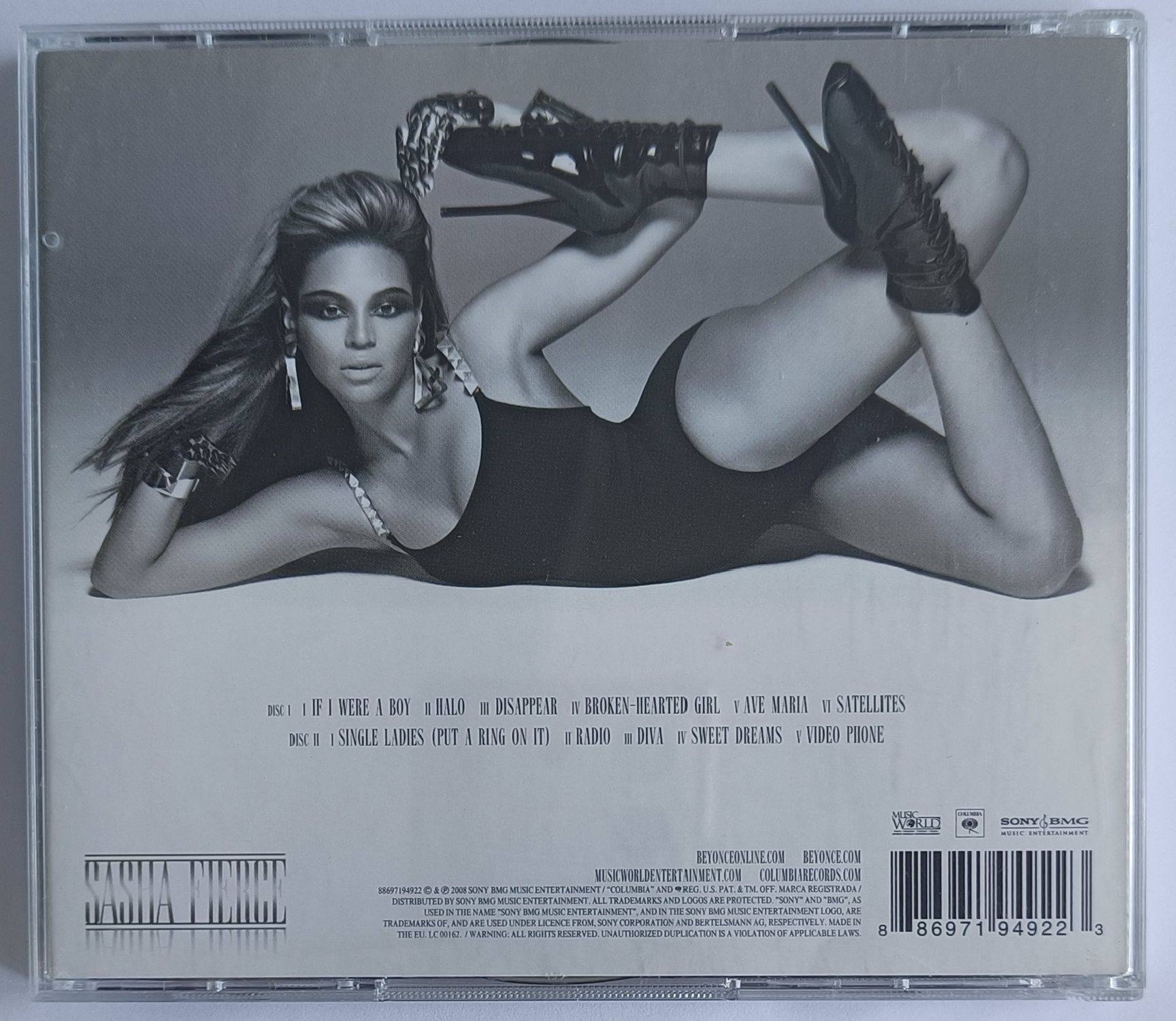 Beyonce I Am Sasha Fierce 2CD 2008r