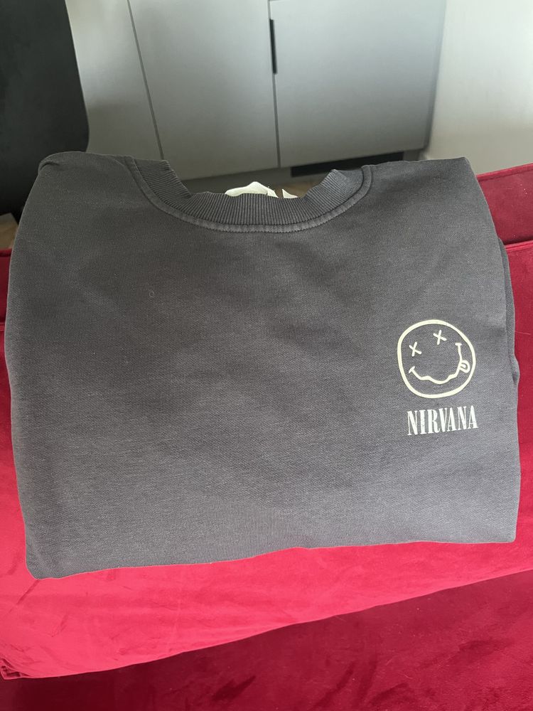 Bluza nirvana s h&m