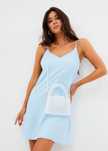 Голубое платье  сарафан New Looкk