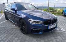 BMW G30 540i Xdrive M pakiet VAT23% masaże telewizja radary szyberdach