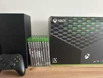 Xbox Series X , Komplet , gry, Gwarancja