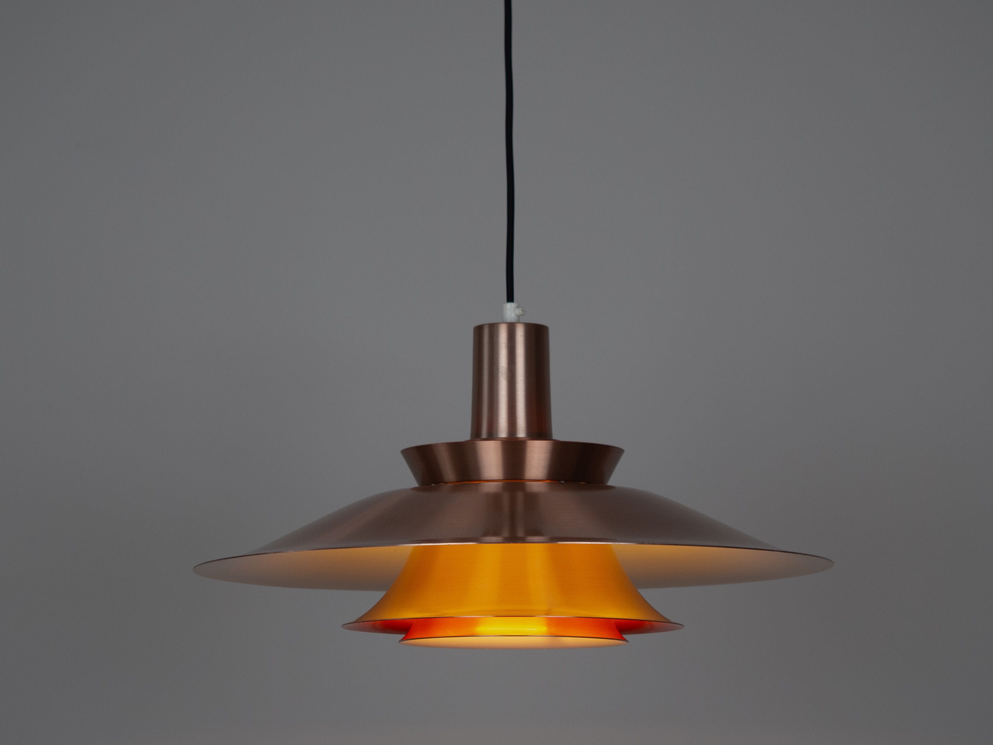 Duńska vintage lampa Lyskaer proj. Bent Nordsted, lata 80