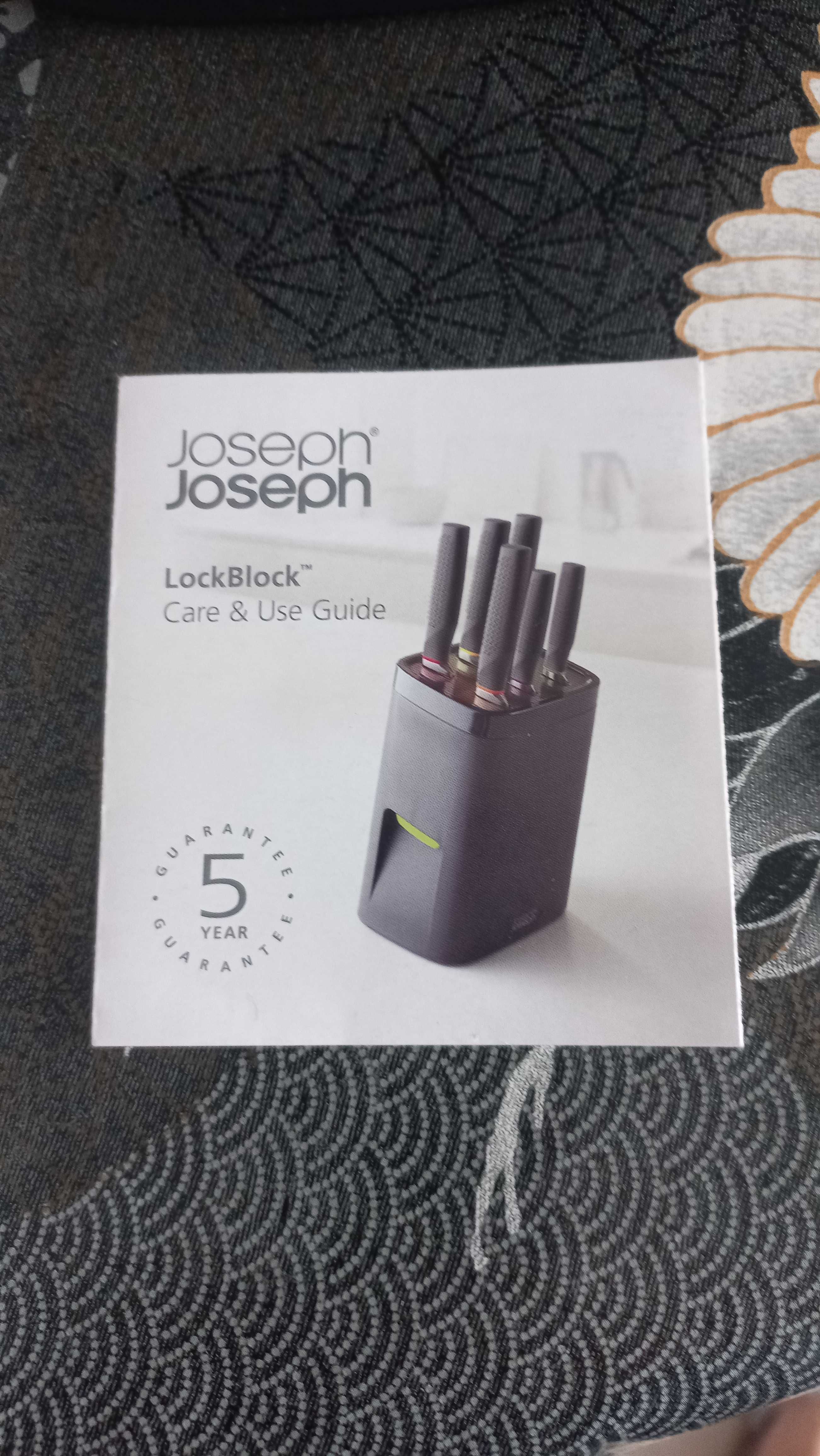 Vendo Bloco de Facas LockBlock preto da Joseph Joseph