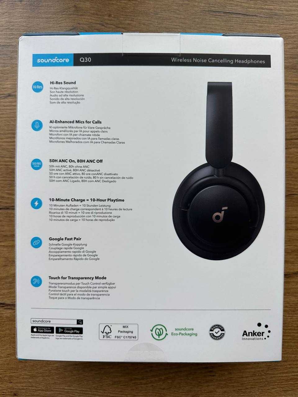 Навушники Anker Soundcore Q30 Нові!