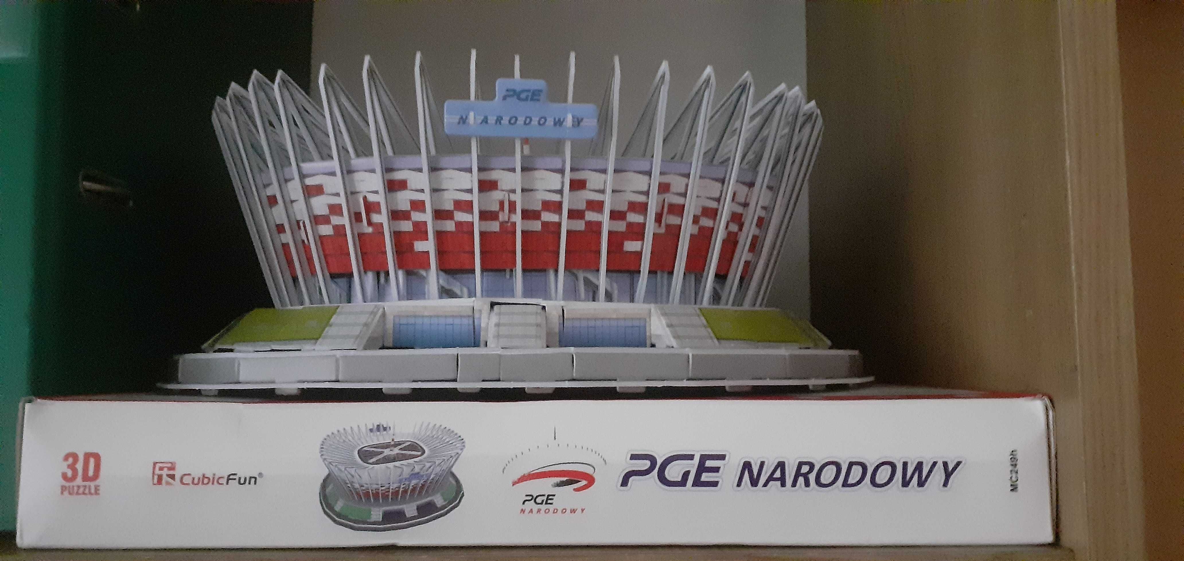 Stadion narodowy Warszawa makieta 3D miniatura