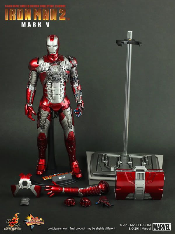 Фигурка 1/6 hot toys mms 145 IRON MAN 2 MARK V