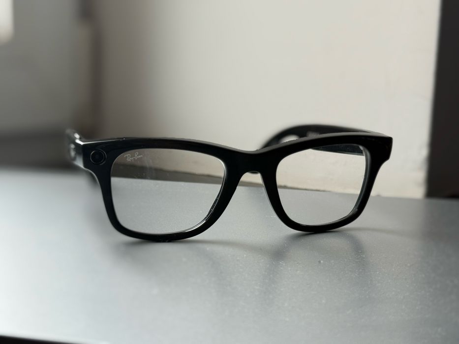 Розумні окуляри Ray-Ban Meta Wayfarer Shiny Black, Clear