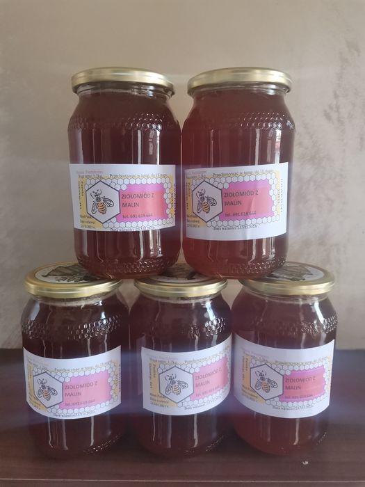 Ziołomiody z własnej pasieki. Zbiory 2025 r.