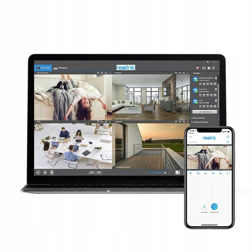 Reolink GO PT PLUS 4G LTE GSM + SOLAR FullHD aplikacjia Android /iOS