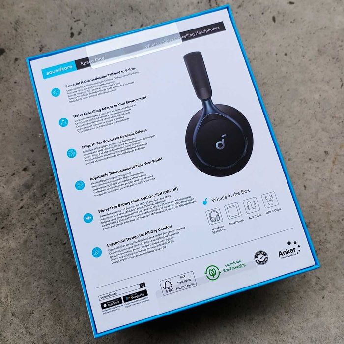 Бездротові навушники ANKER Soundcore Space One A3035 Hi-Res LDAC