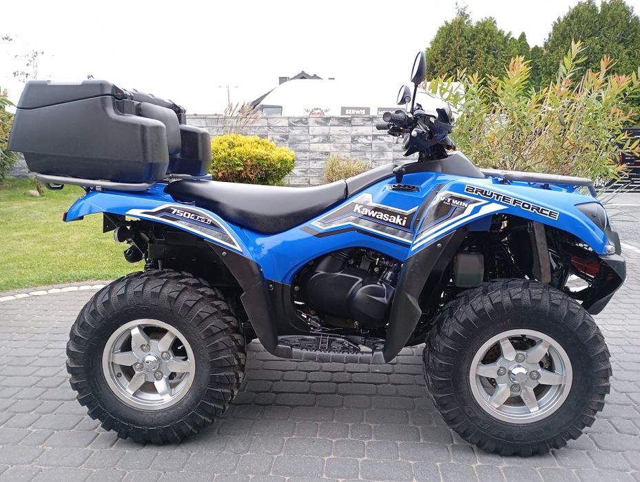 Quad Kawasaki Brute Force 750i 4x4 EPS Blokady Led Homologacja