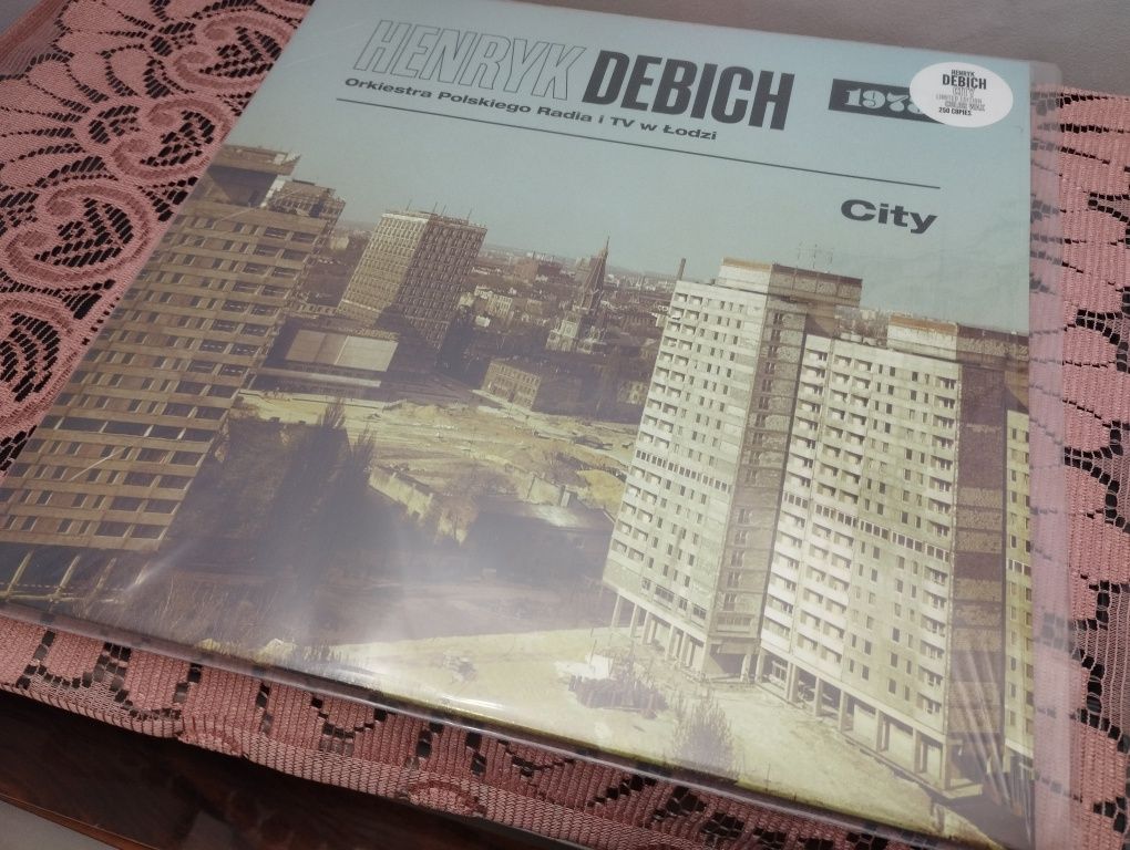 HENRYK DEBICH - City 1978, LP Ltd 250, żółta