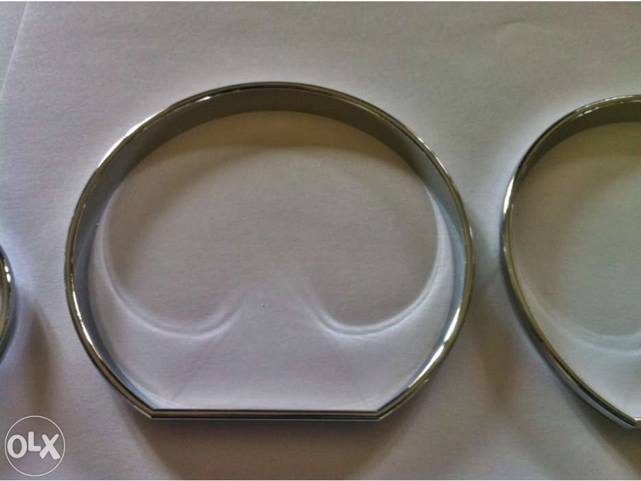 Aros quadrante cromados para BMW E46