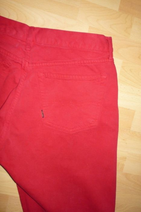 Spodnie Jeans męskie czerwone roz XL, XXL * Big Star